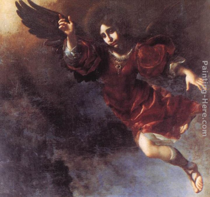 The Guardian Angel painting - Carlo Dolci The Guardian Angel art painting